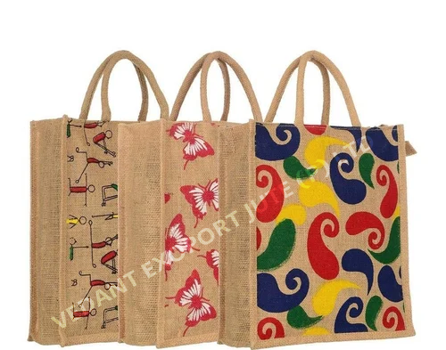 Printed Jute Bag