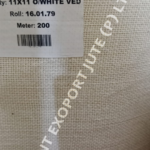 11/11 off white colour jute laminate