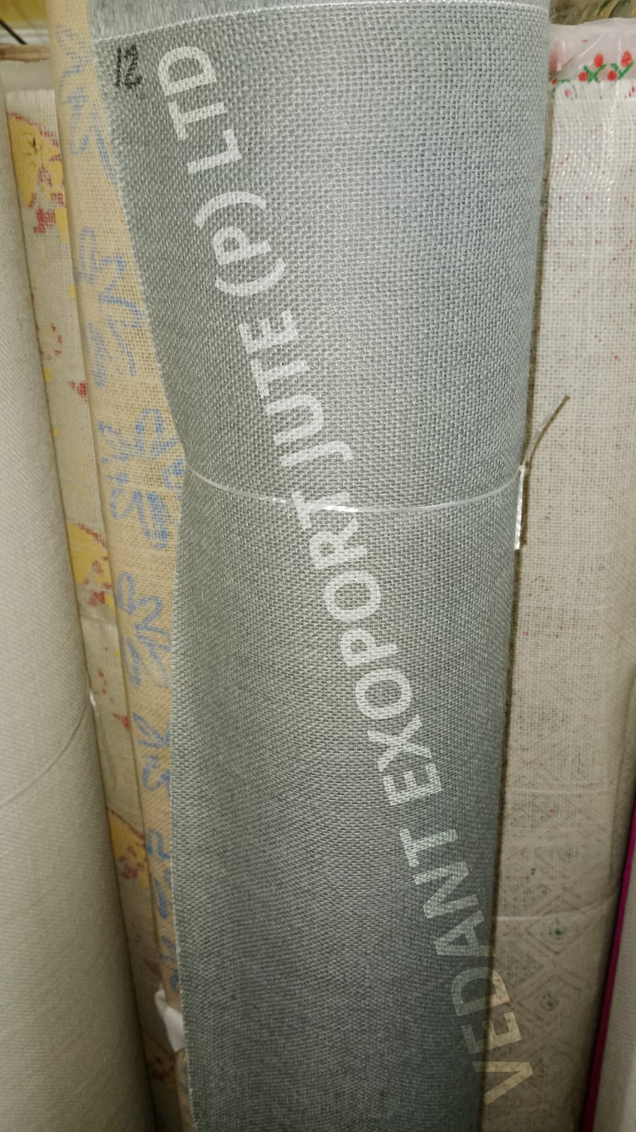 14/15 laminate gray jute