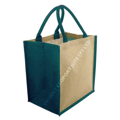 Handled Jute Wine Bag