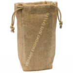 Jute Drawstring Pouch Bag