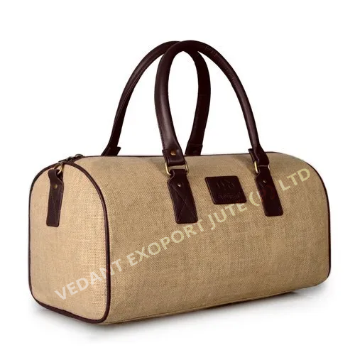 Jute Duffle Bag
