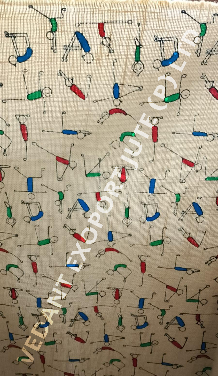 Yoga Printed jute